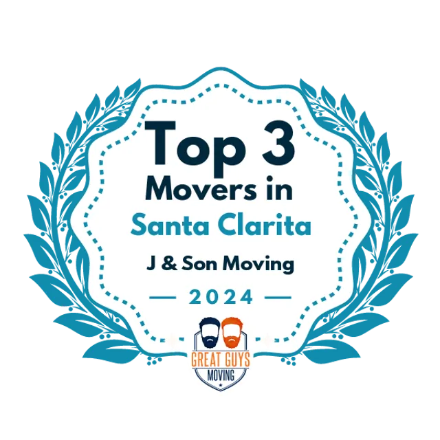 Top 3 Movers in Santa Clarita, CA 2024 award