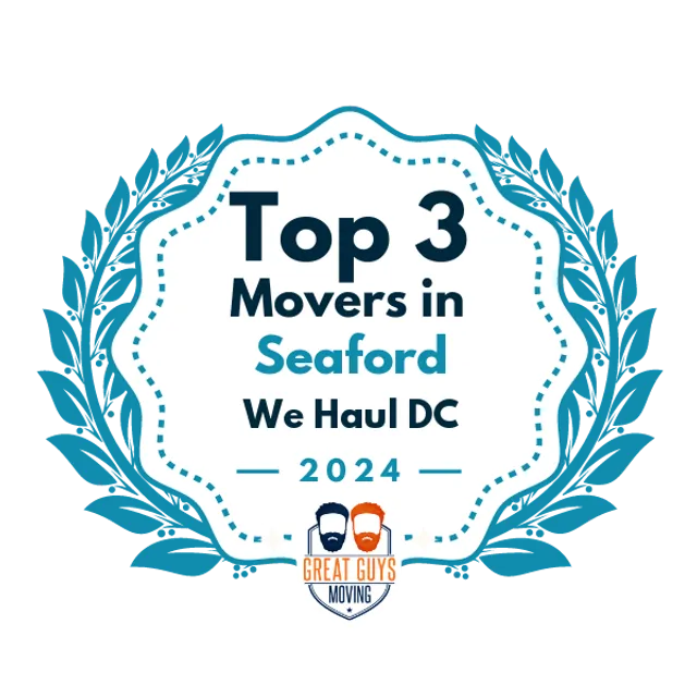 Top 3 Movers in Bowie, MD 2024 award