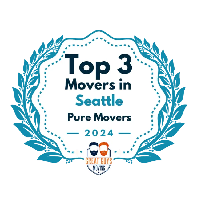 Top 3 Movers in Seattle, WA 2024 award