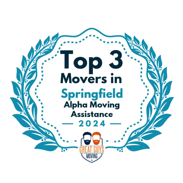 Top 3 Movers in Springfield, IL 2024 award