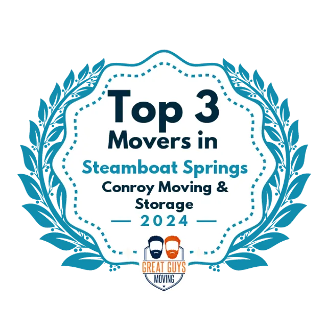 Top 3 Movers in Steamboat Springs, CO 2024 award