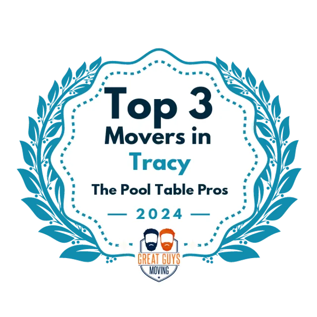 Top 3 Movers in Tracy, CA 2024 award