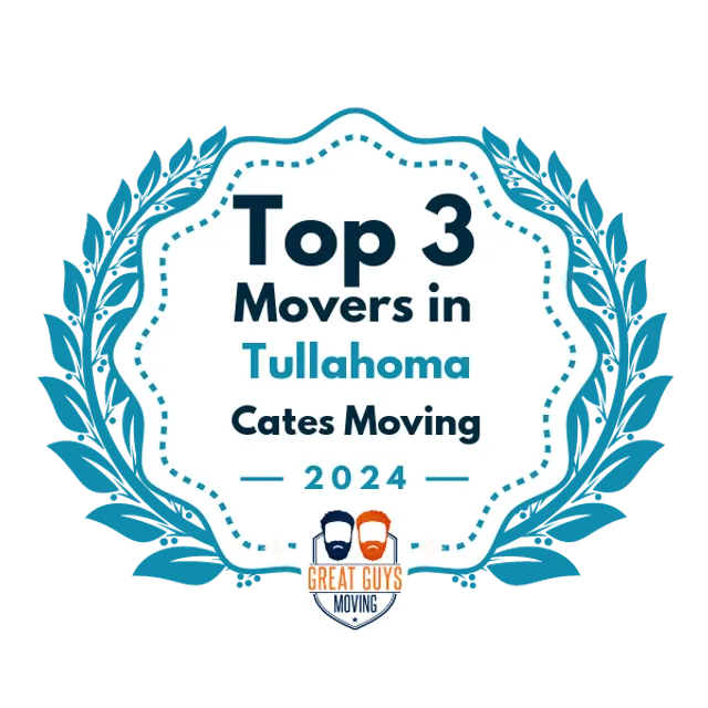 Top 3 Movers in Tullahoma, TN 2024 award