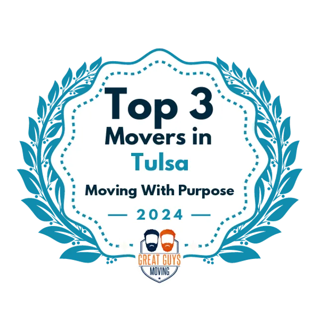 Top 3 Movers in Tulsa, OK 2024 award