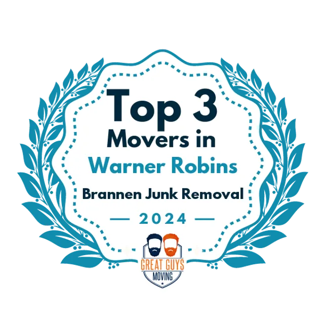 Top 3 Movers in Warner Robins, GA 2024 award