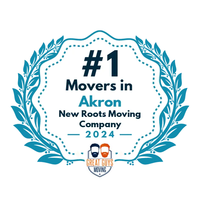 #1 Ranked Movers in Akron, OH 2024 award