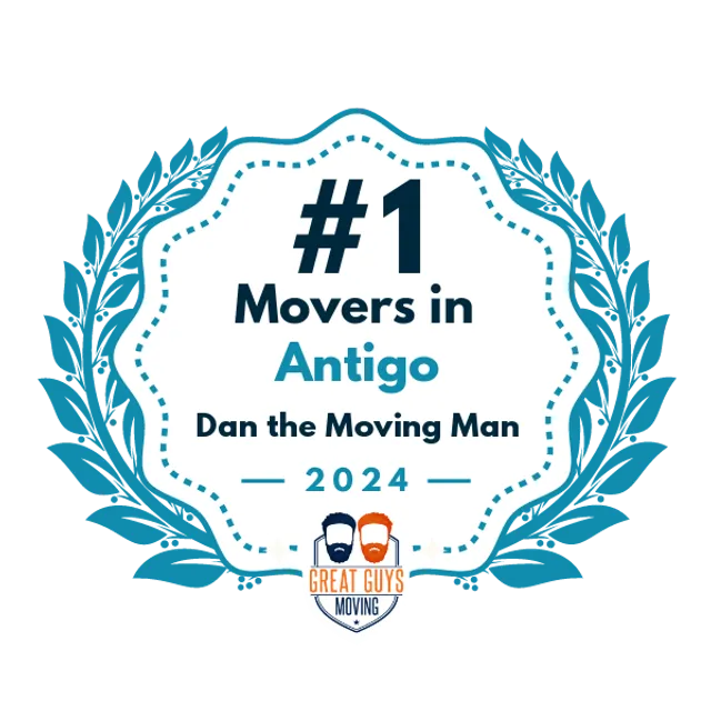 #1 Ranked Movers in Antigo, WI 2024 award