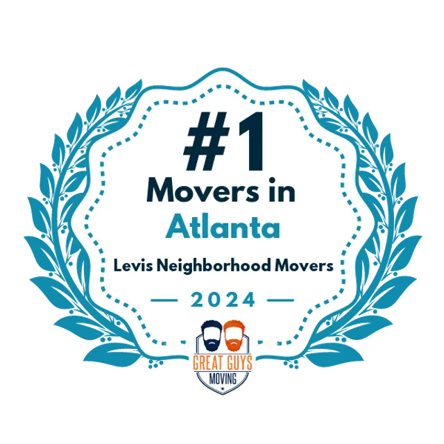 #1 Ranked Movers in Atlanta, GA 2024 award