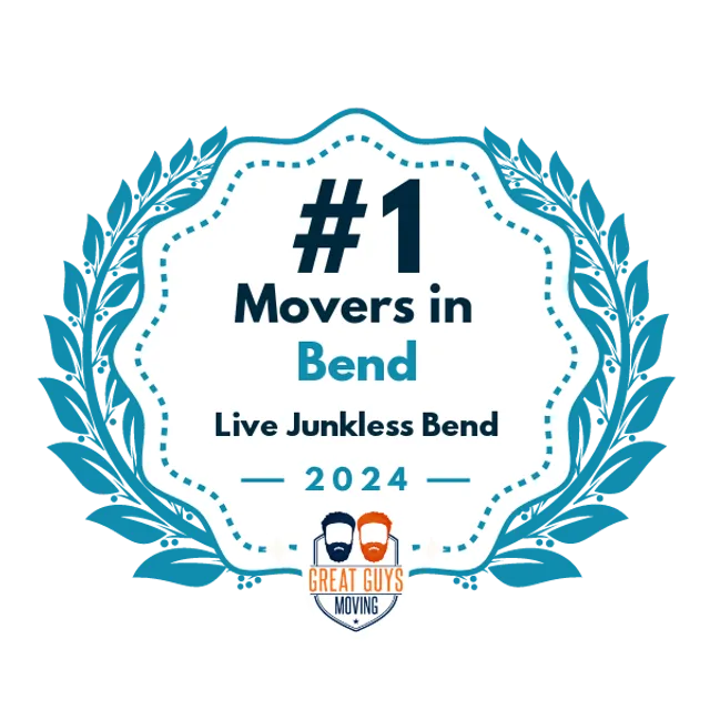 #1 Ranked Movers in Bend, OR 2025 award