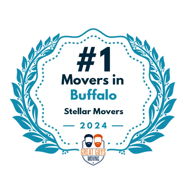 #1 Ranked Movers in Buffalo, NY 2024 award