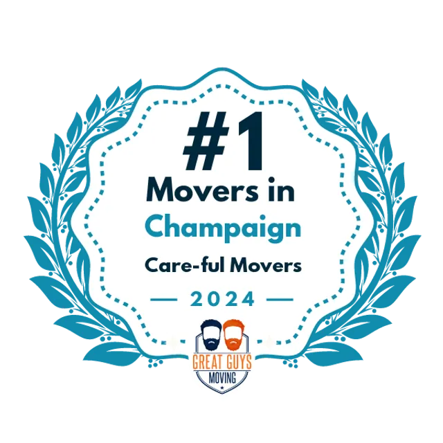 #1 Ranked Movers in Champaign, IL 2024 award