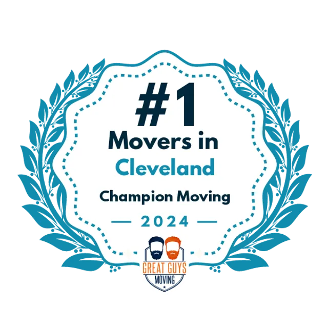 #1 Ranked Movers in Cleveland, OH 2024 award