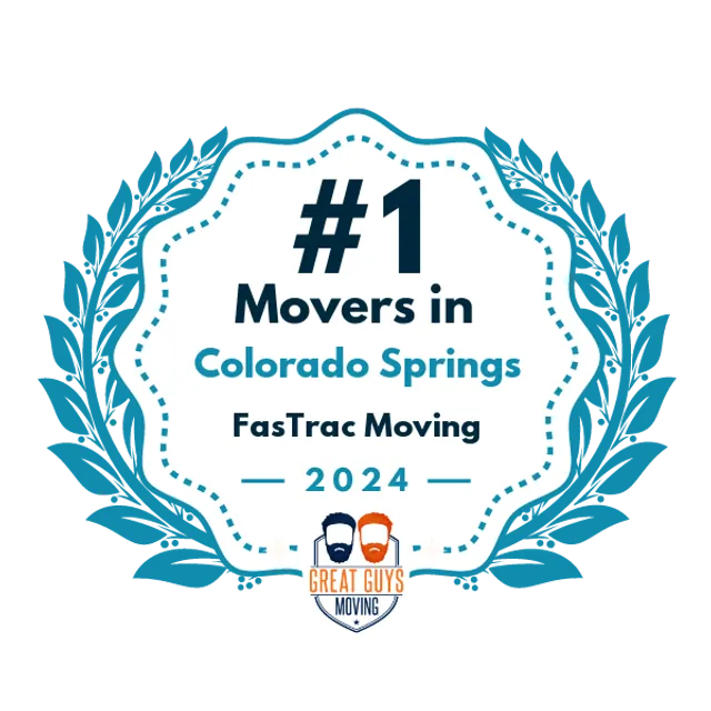 #1 Ranked Movers in Colorado Springs, CO 2024 award