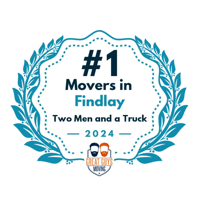 #1 Ranked Movers in Findlay, OH 2024 award