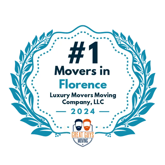 #1 Ranked Movers in Florence, SC 2024 award