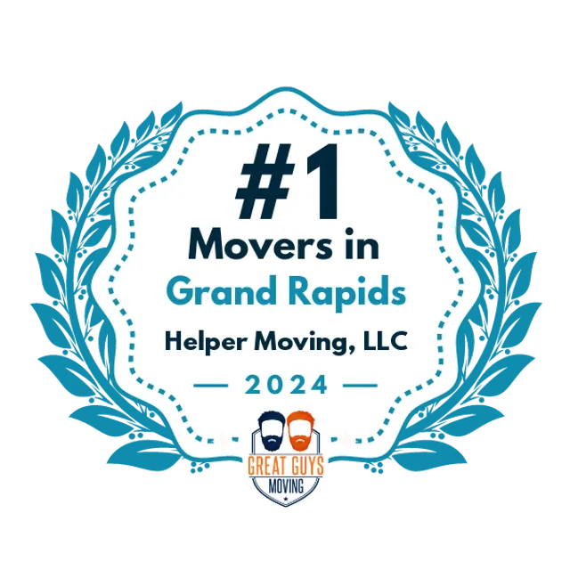 #1 Ranked Movers in Grand Rapids, MI 2024 award