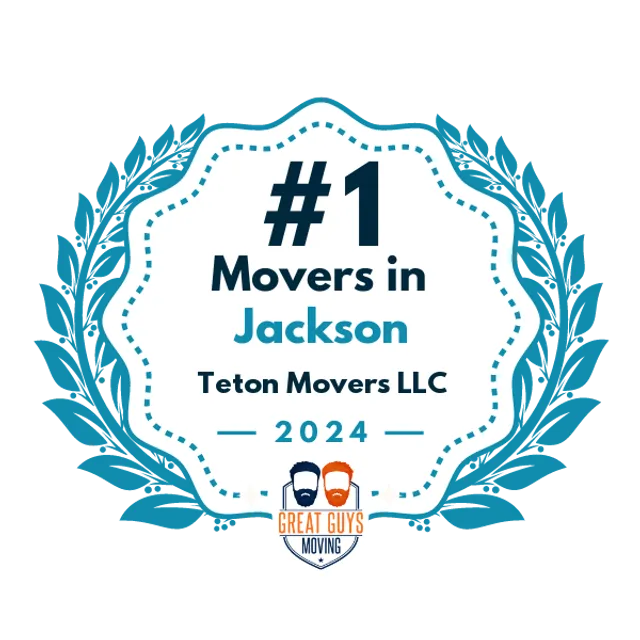 #1 Ranked Movers in Jackson, WY 2024 award