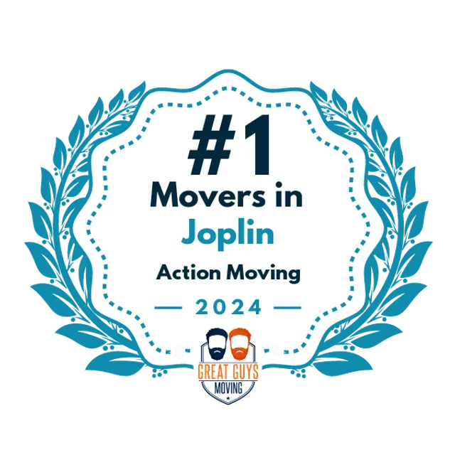 #1 Ranked Movers in Joplin, MO 2024 award