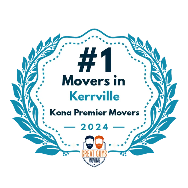 #1 Ranked Movers in Kerrville, TX 2024 award