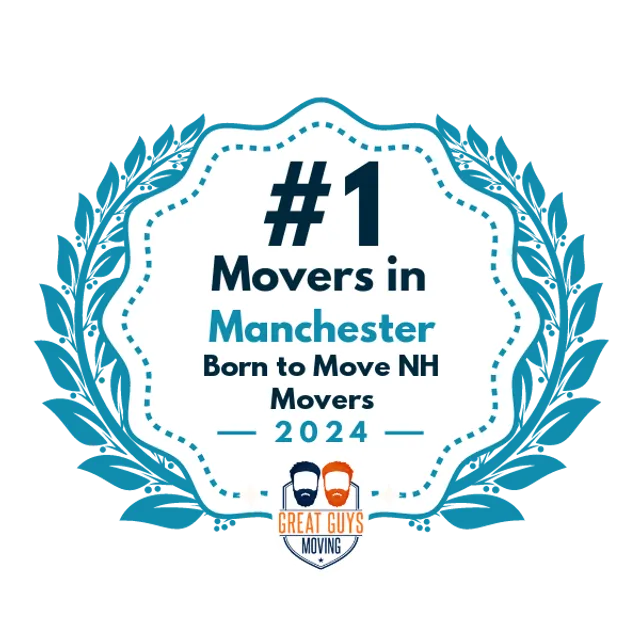 #1 Ranked Movers in Manchester, NH 2024 award