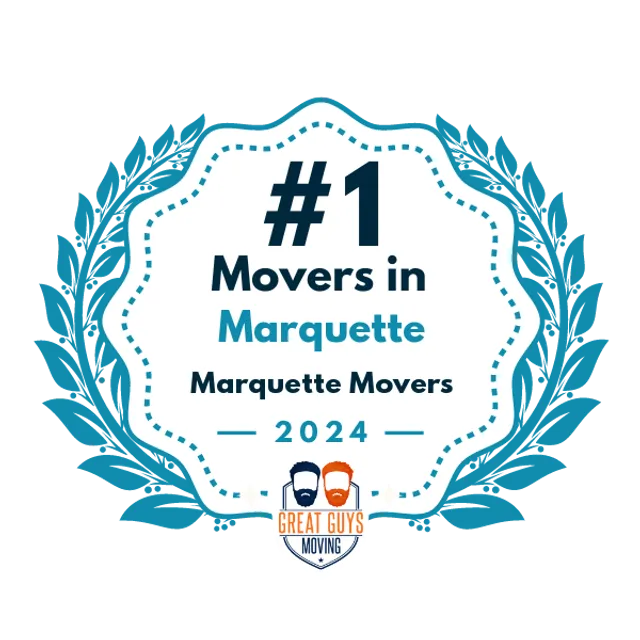 #1 Ranked Movers in Marquette, MI 2024 award