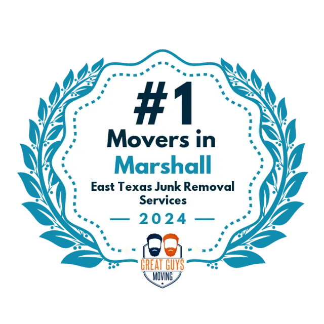 #1 Ranked Movers in Marshall, TX 2024 award