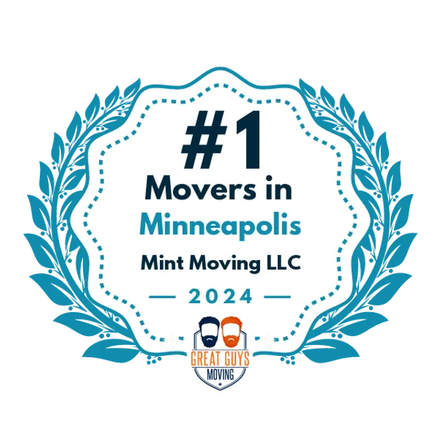 #1 Ranked Movers in Minneapolis, MN 2024 award