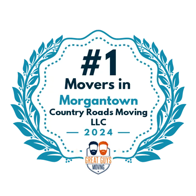 #1 Ranked Movers in Morgantown, WV 2024 award