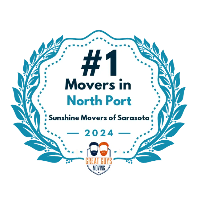 #1 Ranked Movers in North Port, FL 2024 award