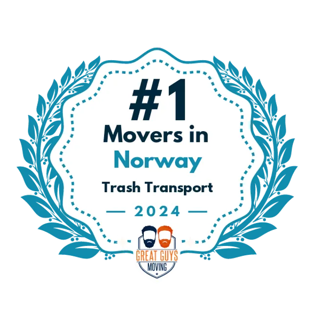 #1 Ranked Movers in Norway, MI 2024 award