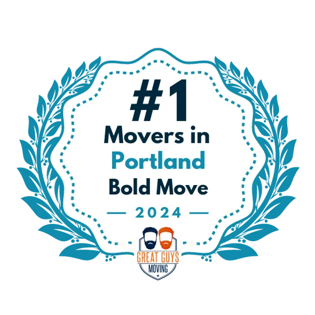 #1 Ranked Movers in Portland, OR 2024 award