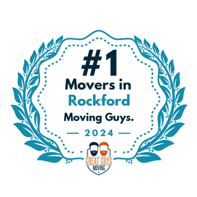 #1 Ranked Movers in Rockford, IL 2024 award