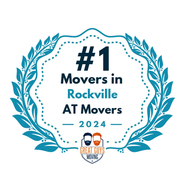 #1 Ranked Movers in Rockville, MD 2024 award