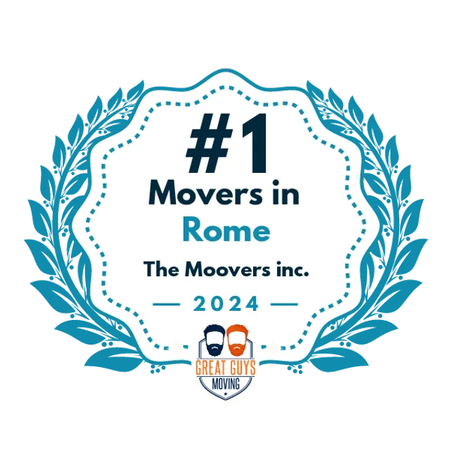 #1 Ranked Movers in Rome, GA 2024 award