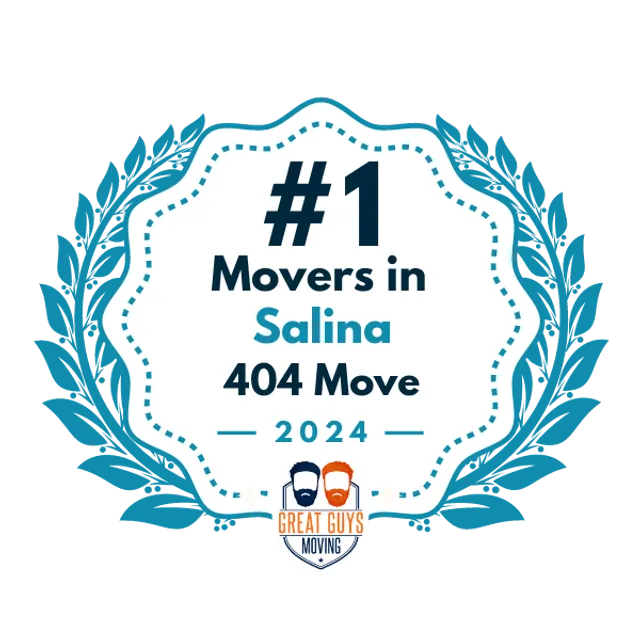 #1 Ranked Movers in Salina, KS 2024 award