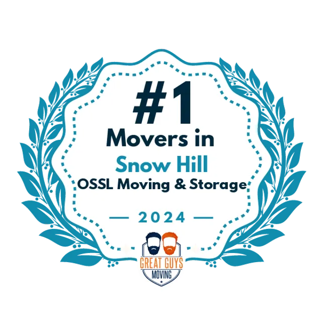 #1 Ranked Movers in Baltimore, MD 2024 award