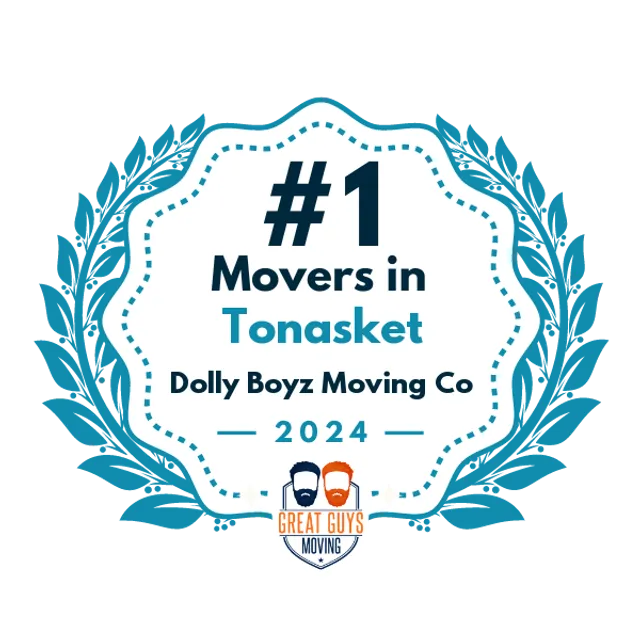 #1 Ranked Movers in Tonasket, WA 2024 award