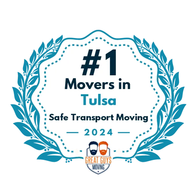 #1 Ranked Movers in Tulsa, OK 2024 award