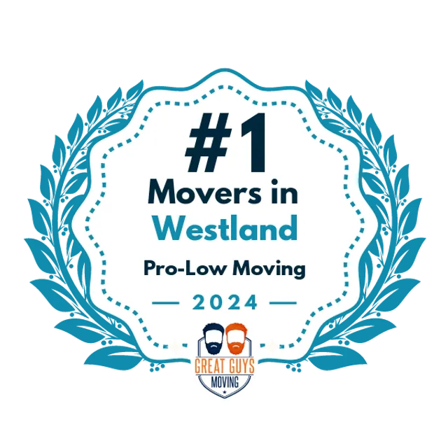 #1 Ranked Movers in Westland, MI 2024 award