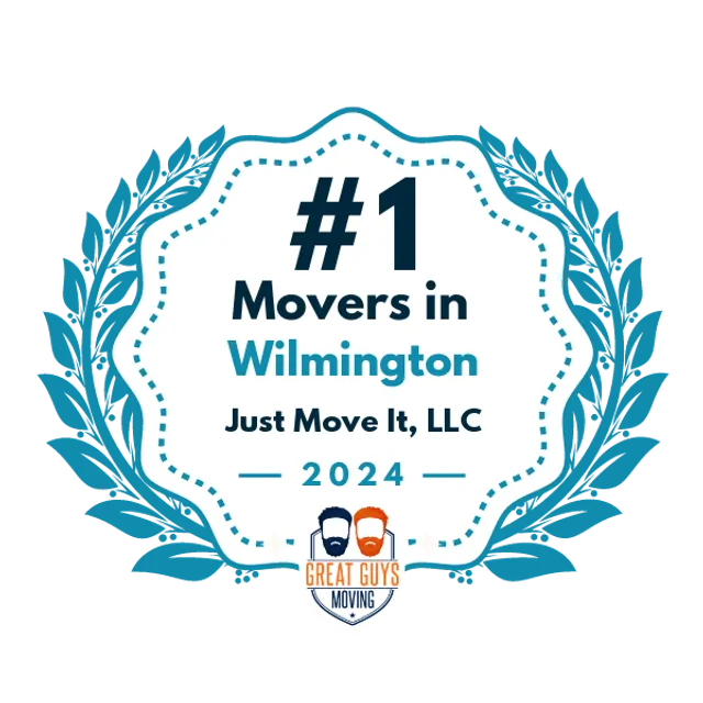 #1 Ranked Movers in Wilmington, NC 2024 award