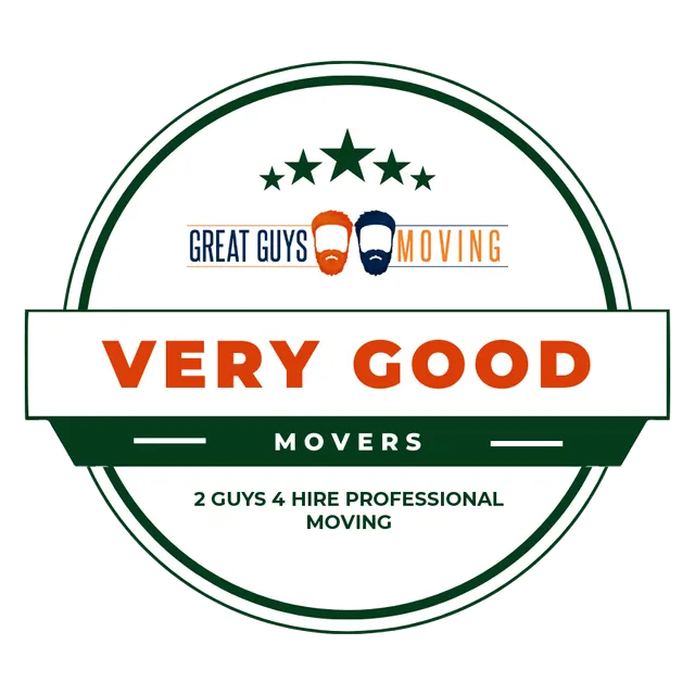 2 Guys 4 Hire Professional Moving Rating Image