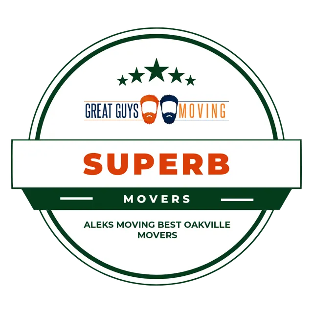 Aleks Moving Best Oakville Movers Rating Image